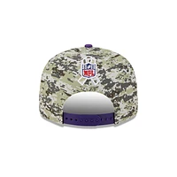 Minnesota Vikings NFL Salute to Service 2023 9FIFTY Snapback