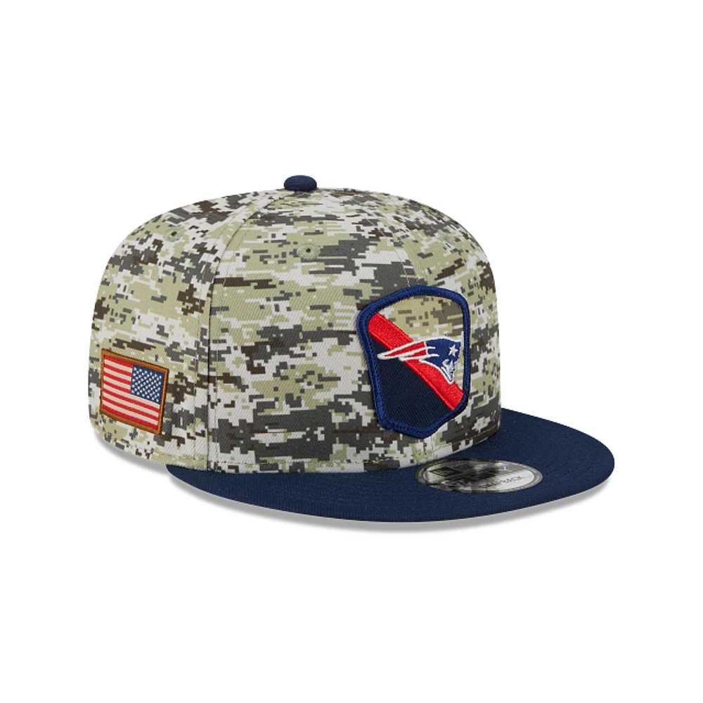 New England Patriots NFL Salute to Service 2023 9FIFTY Snapback