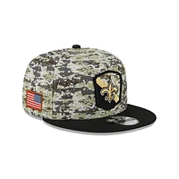 New Orleans Saints NFL Salute to Service 2023 9FIFTY Snapback
