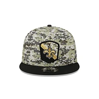 New Orleans Saints NFL Salute to Service 2023 9FIFTY Snapback