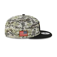 New Orleans Saints NFL Salute to Service 2023 9FIFTY Snapback