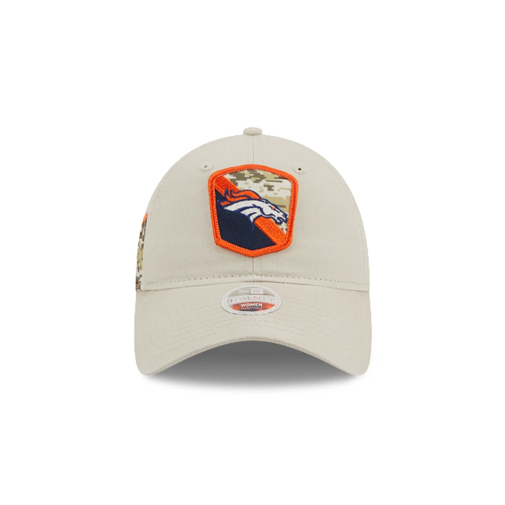 Denver Broncos NFL Salute to Service 2023 9TWENTY Strapback para Mujer