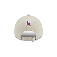 New England Patriots NFL Salute to Service 2023 9TWENTY Strapback para Mujer