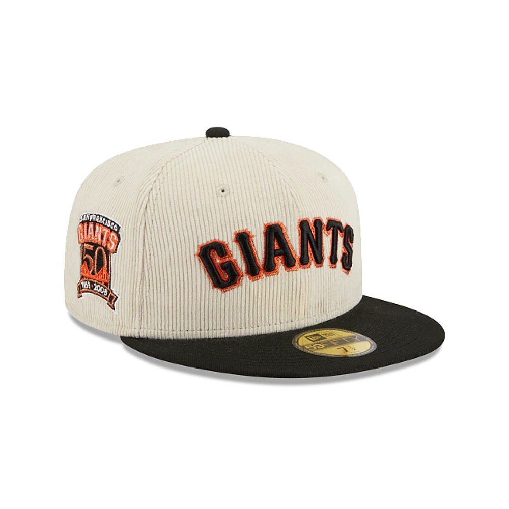 San Francisco Giants MLB Cord Classic 59FIFTY Cerrada