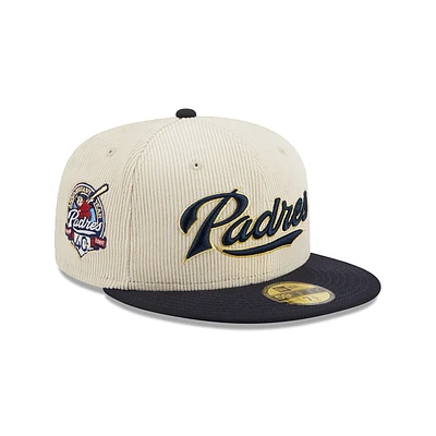 San Diego Padres MLB Cord Classic 59FIFTY Cerrada