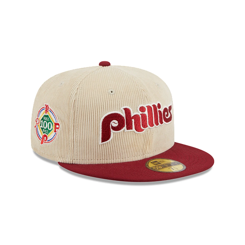 Philadelphia Phillies MLB Cord Classic 59FIFTY Cerrada