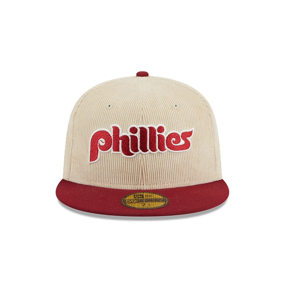 Philadelphia Phillies MLB Cord Classic 59FIFTY Cerrada