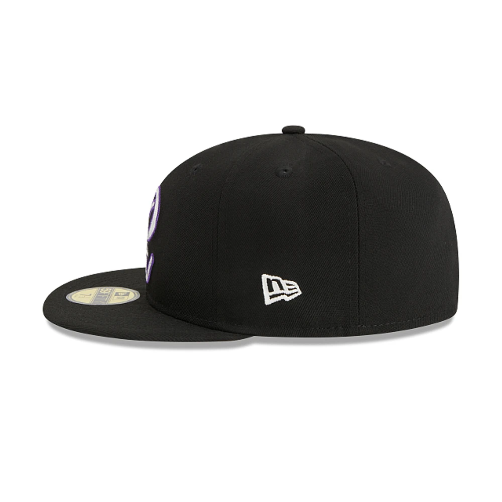 Colorado Rockies MLB Duo Logo 59FIFTY Cerrada