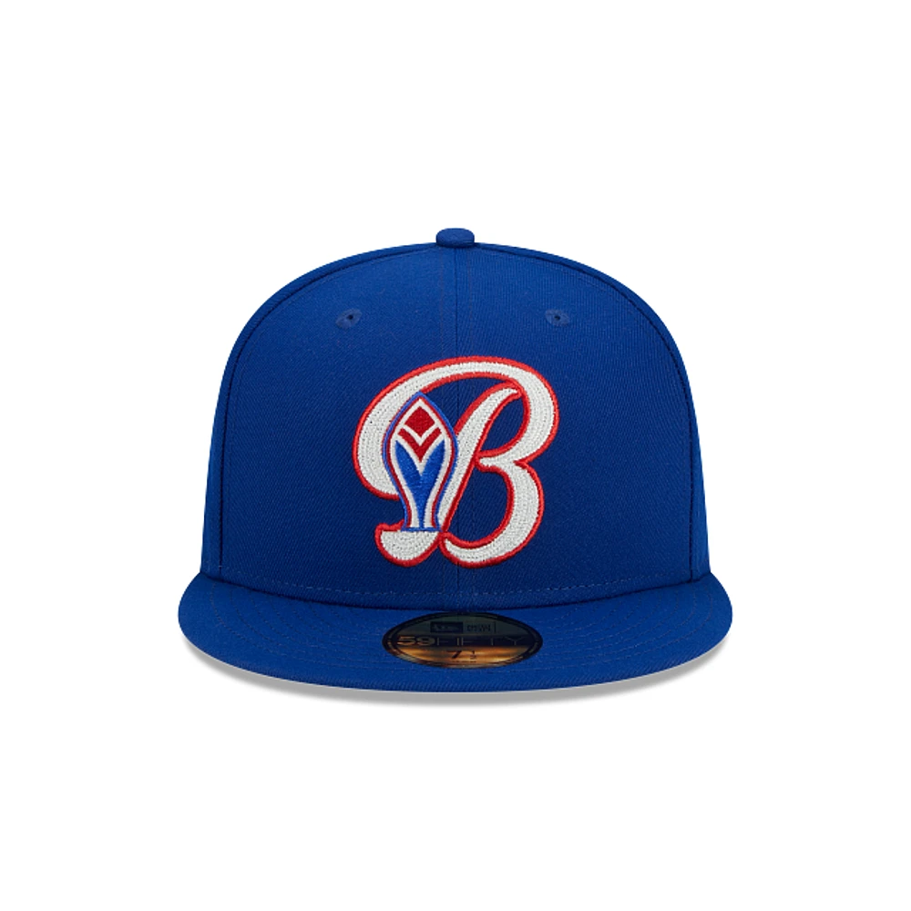 Atlanta Braves MLB Duo Logo 59FIFTY Cerrada