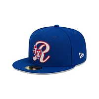 Texas Rangers MLB Duo Logo 59FIFTY Cerrada