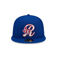 Texas Rangers MLB Duo Logo 59FIFTY Cerrada