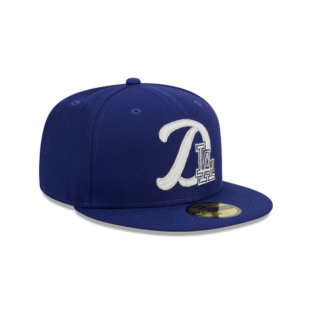 Los Angeles Dodgers MLB Duo Logo 59FIFTY Cerrada