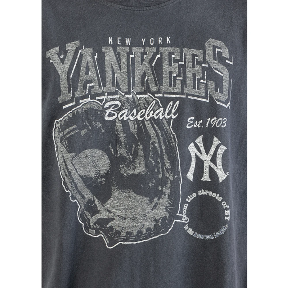 Playera Manga Corta New York Yankees MLB Old School Sport