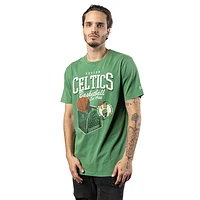 Playera Manga Corta Boston Celtics NBA Old School Sport