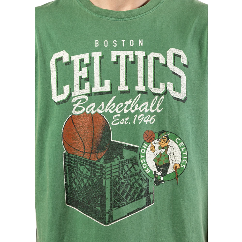 Playera Manga Corta Boston Celtics NBA Old School Sport