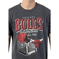 Playera Manga Corta Chicago Bulls NBA Old School Sport