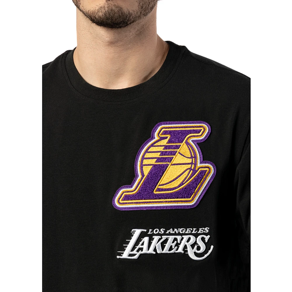 Playera Manga Corta Los Angeles Lakers NBA Logo Select