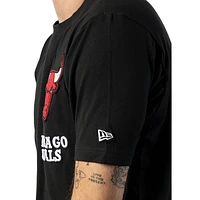 Playera Manga Corta Chicago Bulls NBA Logo Select