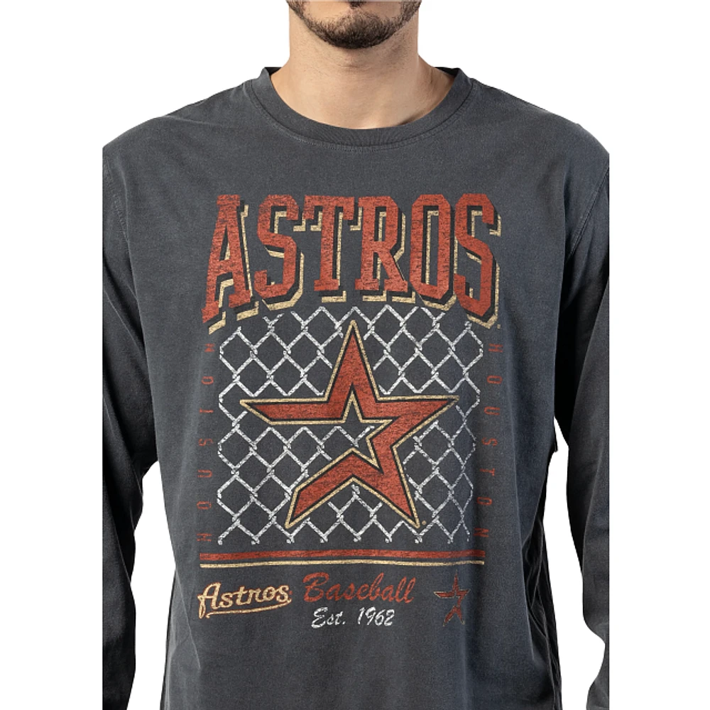 Playera Manga Larga Houston Astros MLB Old School Sport