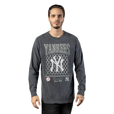 Playera Manga Larga New York Yankees MLB Old School Sport