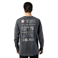 Playera Manga Larga New York Yankees MLB Old School Sport