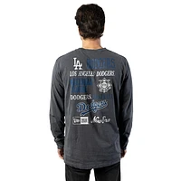 Playera Manga Larga Los Angeles Dodgers MLB Old School Sport