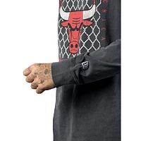 Playera Manga Larga Chicago Bulls NBA Old School Sport