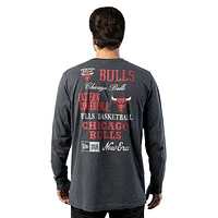 Playera Manga Larga Chicago Bulls NBA Old School Sport