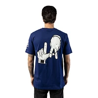 Playera Manga Corta Los Angeles Dodgers MLB Retro City