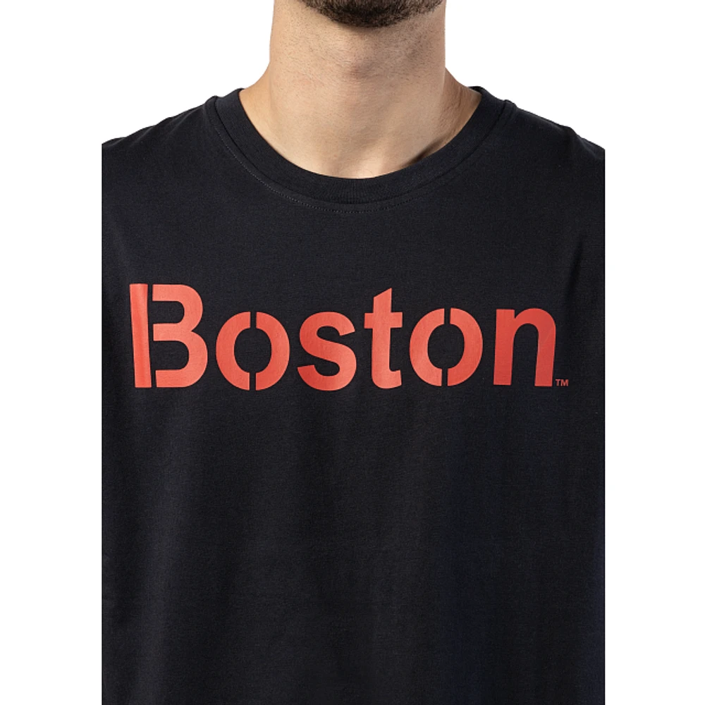 Playera Manga Corta Boston Red Sox MLB Retro City