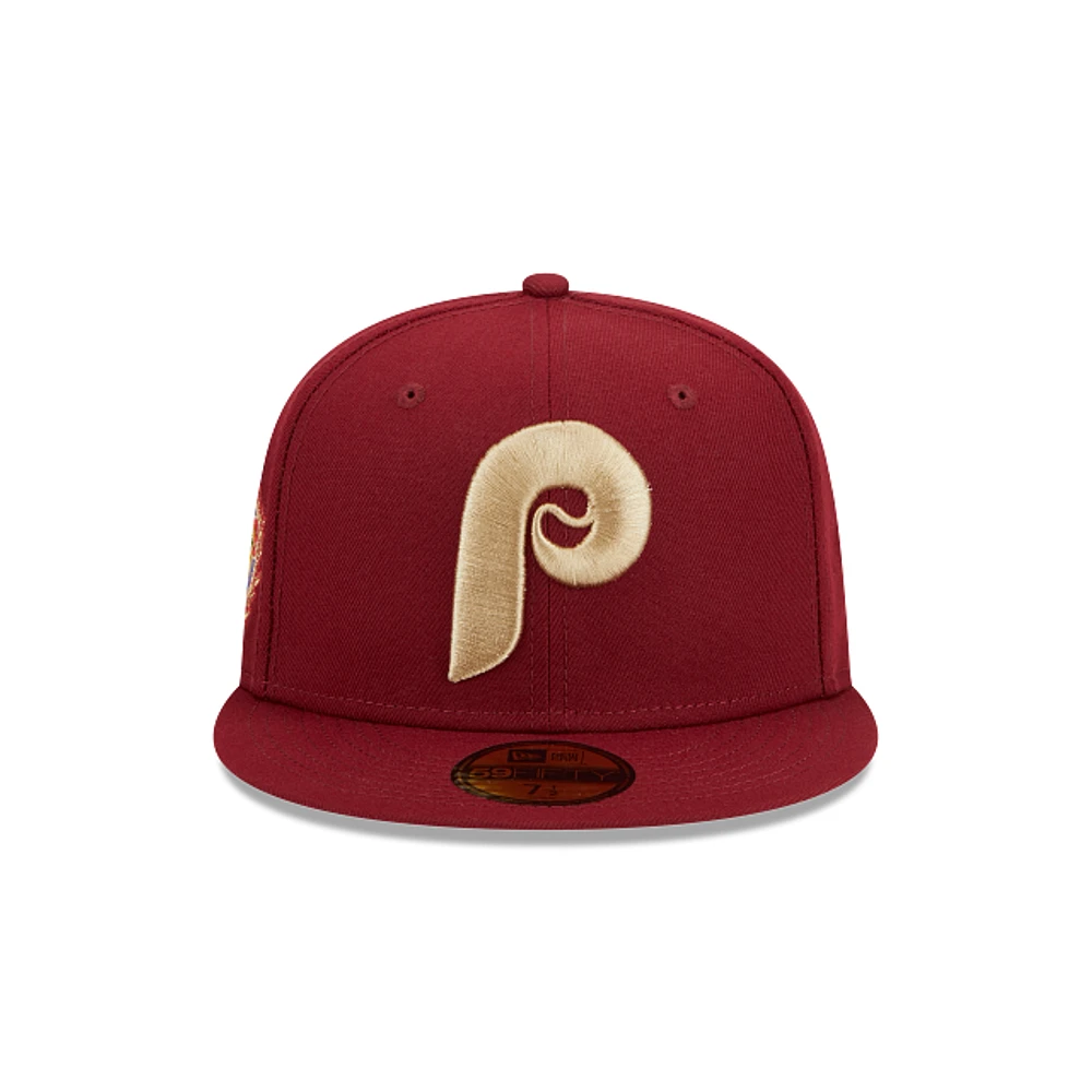 Philadelphia Phillies MLB Sidepatch Laurel 59FIFTY Cerrada