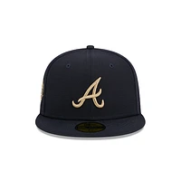 Atlanta Braves MLB Sidepatch Laurel 59FIFTY Cerrada