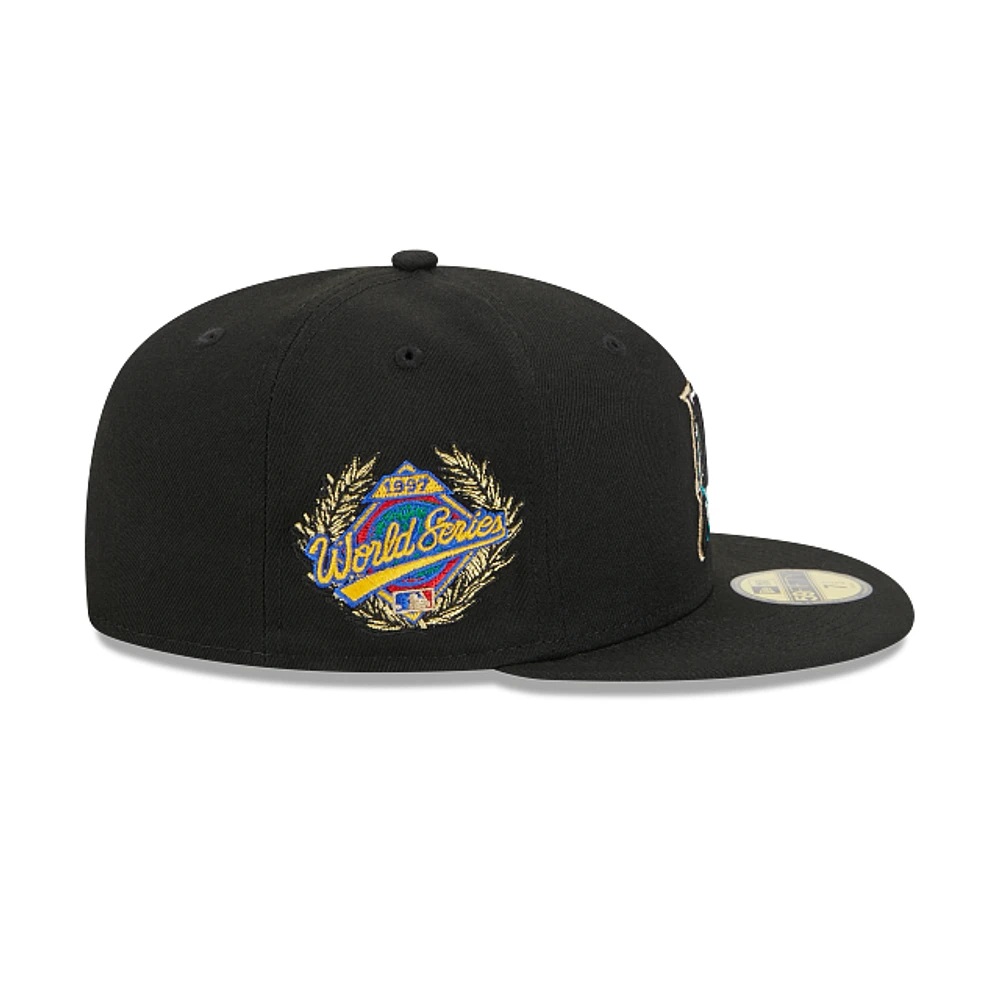 Florida Marlins MLB Sidepatch Laurel 59FIFTY Cerrada