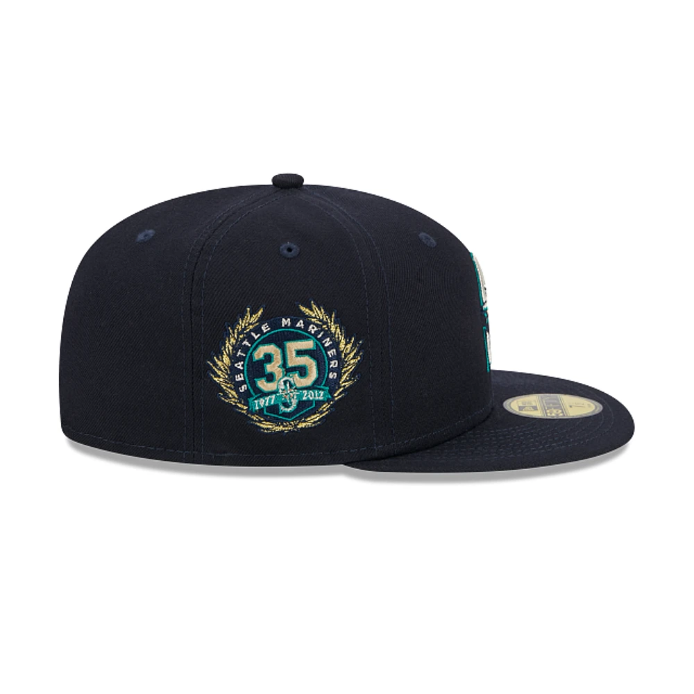 Seattle Mariners MLB Sidepatch Laurel 59FIFTY Cerrada