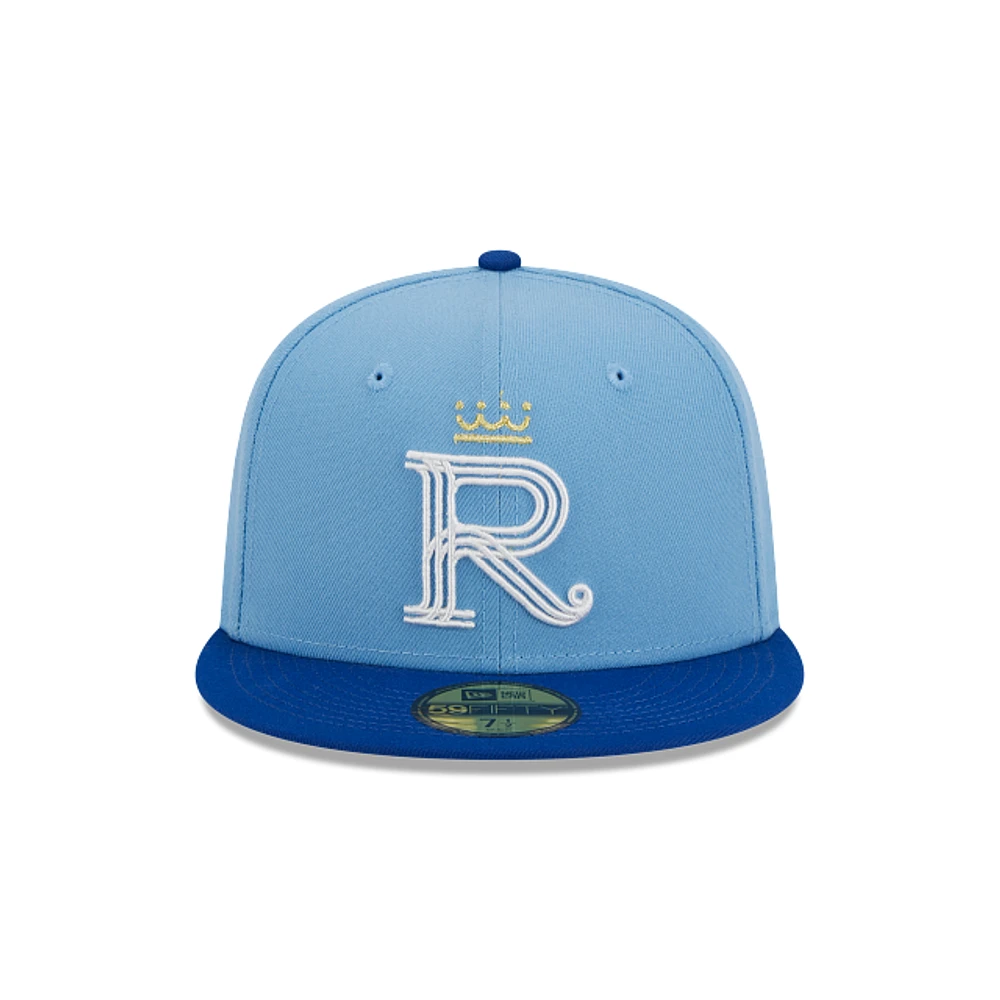 Kansas City Royals MLB Retro 59FIFTY Cerrada