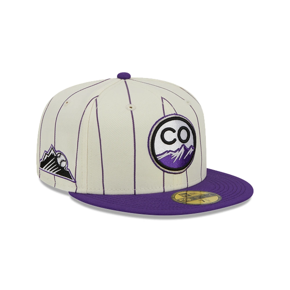 Colorado Rockies MLB Retro City 59FIFTY Cerrada