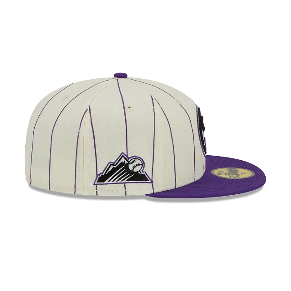 Colorado Rockies MLB Retro City 59FIFTY Cerrada