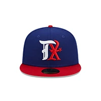 Texas Rangers MLB Retro City 59FIFTY Cerrada