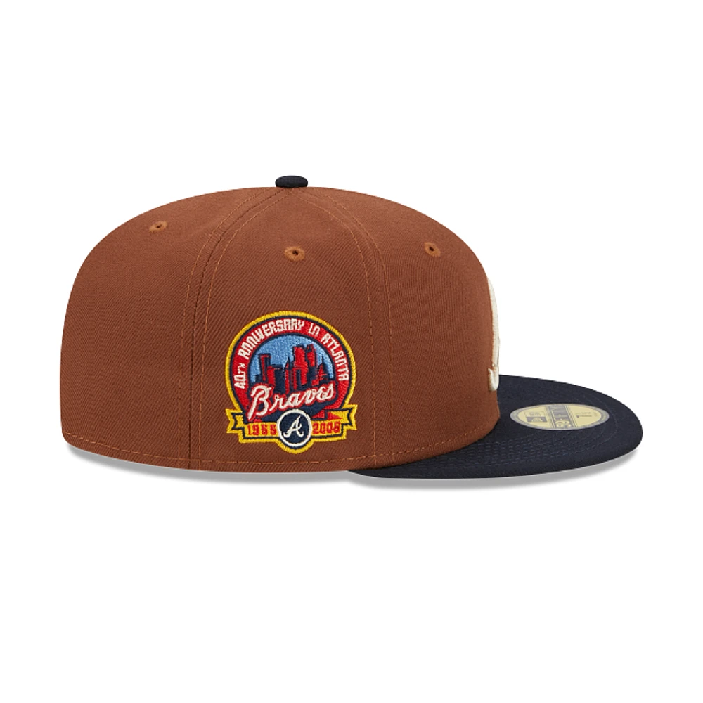 Atlanta Braves MLB Harvest 59FIFTY Cerrada