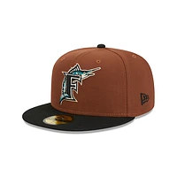 Miami Marlins MLB Harvest 59FIFTY Cerrada