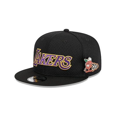 Los Angeles Lakers NBA Post Up Pin 9FIFTY Snapback