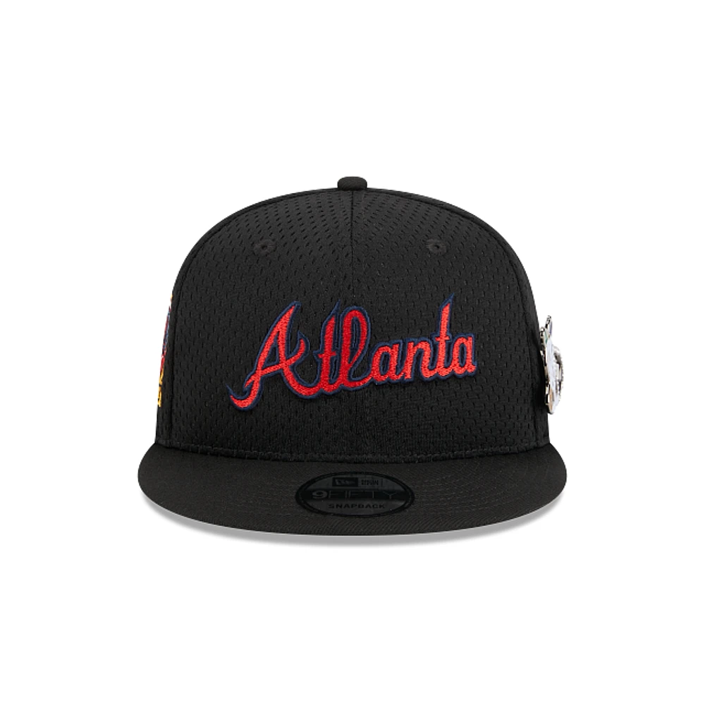 Atlanta Braves MLB Post Up Pin 9FIFTY Snapback