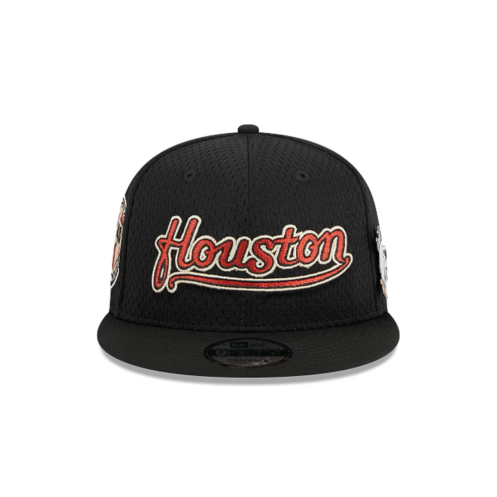 Houston Astros MLB Post Up Pin 9FIFTY Snapback