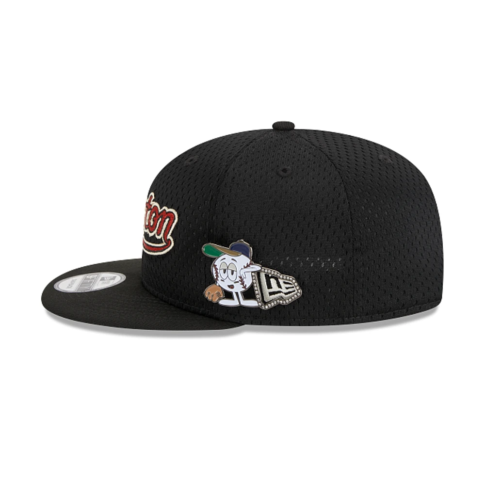 Houston Astros MLB Post Up Pin 9FIFTY Snapback