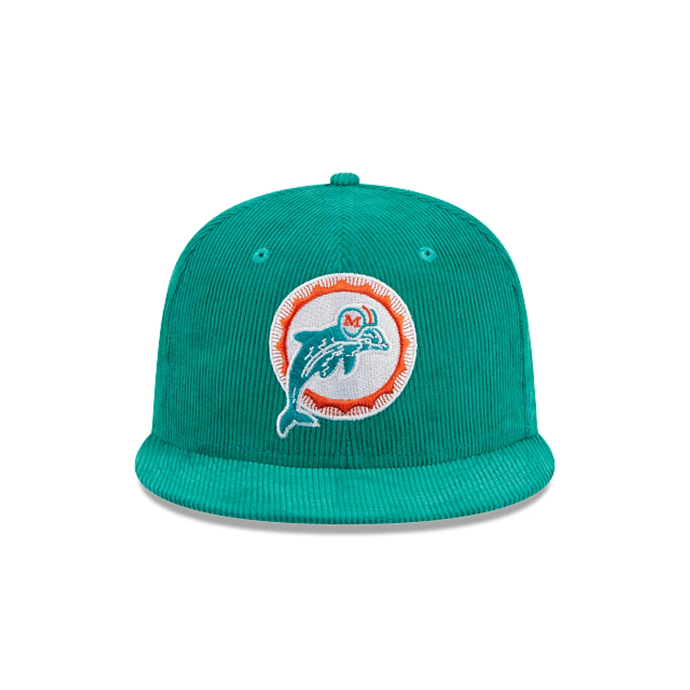 Miami Dolphins NFL Throwback Corduroy 59FIFTY Cerrada