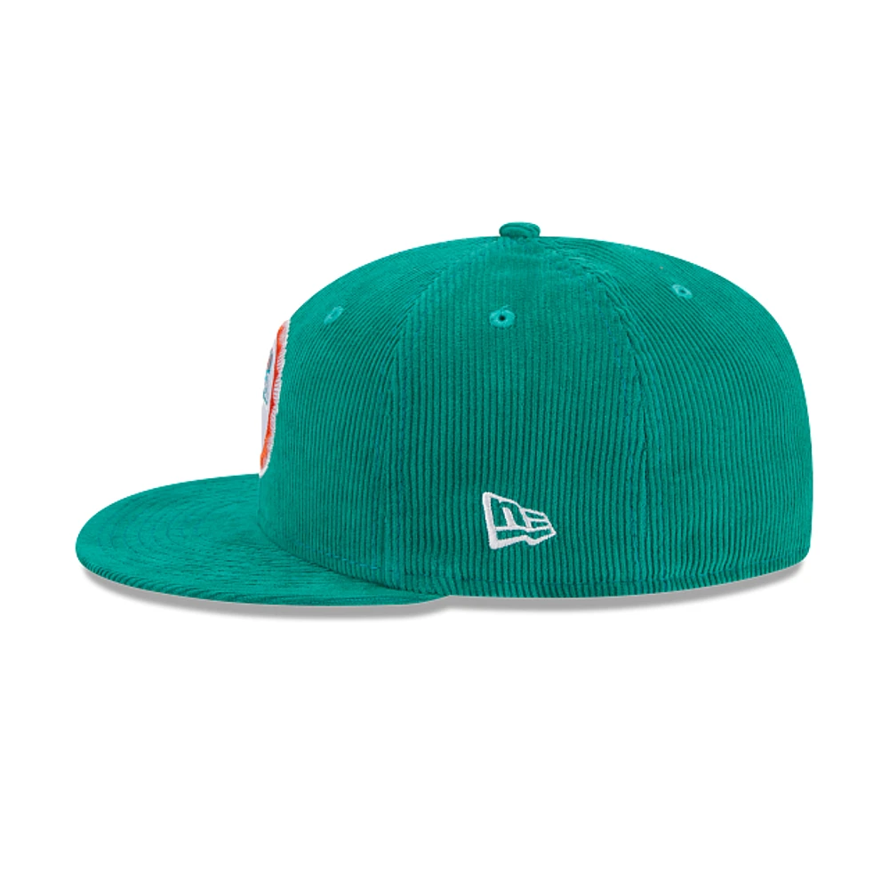 Miami Dolphins NFL Throwback Corduroy 59FIFTY Cerrada