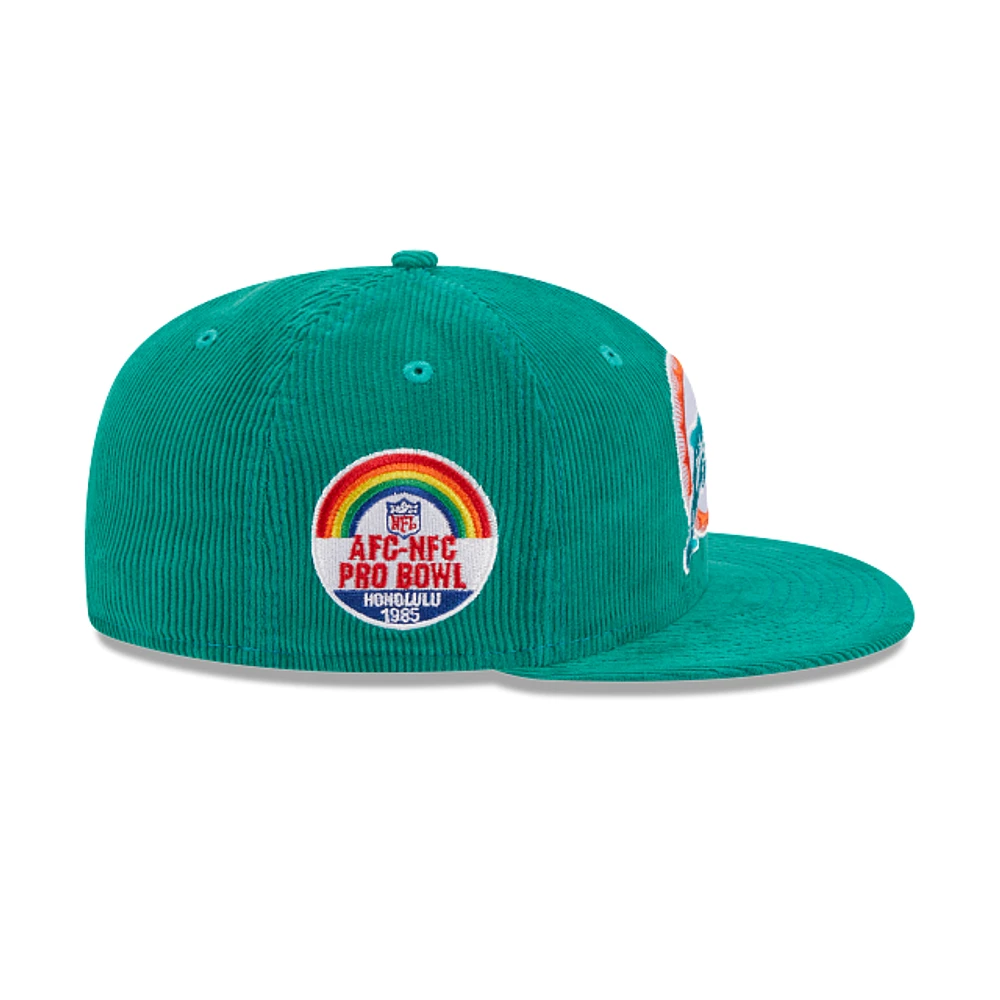 Miami Dolphins NFL Throwback Corduroy 59FIFTY Cerrada