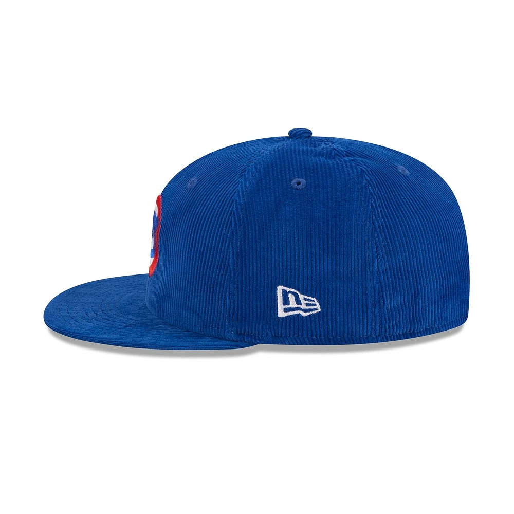 Chicago Cubs MLB Throwback Corduroy 59FIFTY Cerrada