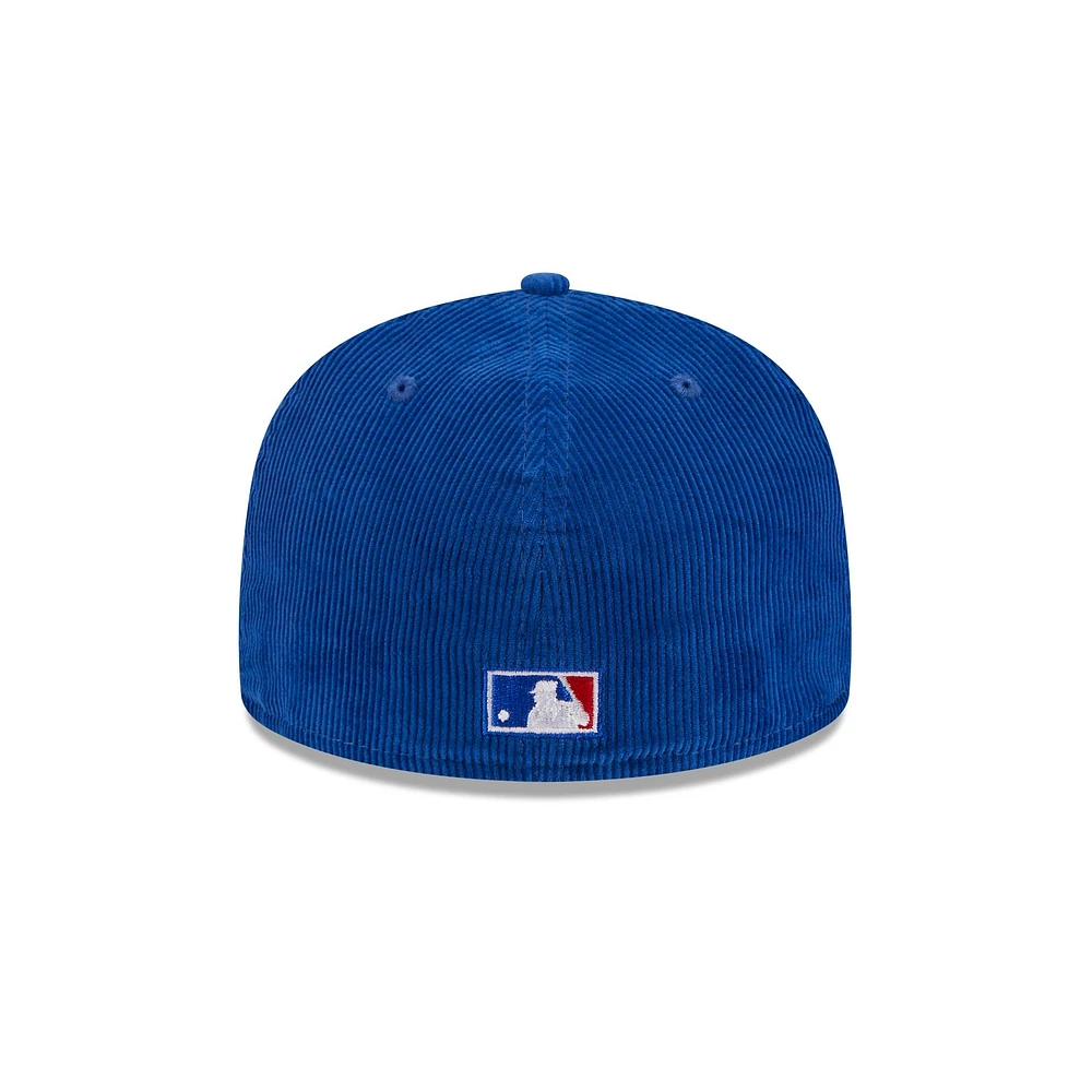 Chicago Cubs MLB Throwback Corduroy 59FIFTY Cerrada