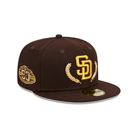 San Diego Padres MLB Gold Leaf 59FIFTY Cerrada